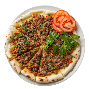 Senior Turkish Pizza aka Lahmacun